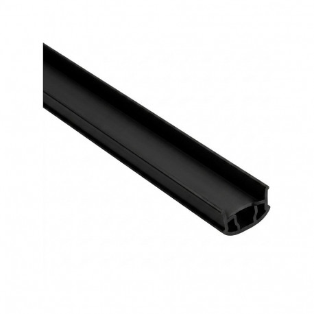 Synergy 21 LED U-profiili ALU014 PMMA opaal difuuser must