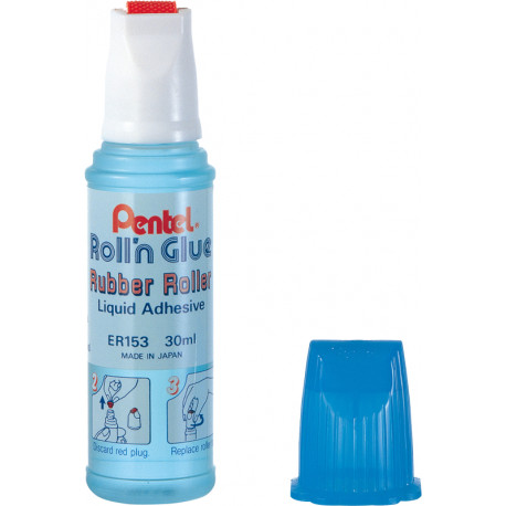 Pentel glue ER153-S Roll´n Glue Rubber Roller