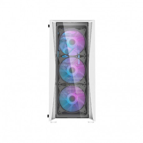 Darkflash DK352 Plus computer case (black and white) + 4 ARGB fans