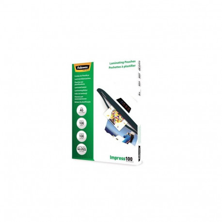 Fellowes LAMINATOR POUCH GLOSSY/A5 100 100PCS 5351002