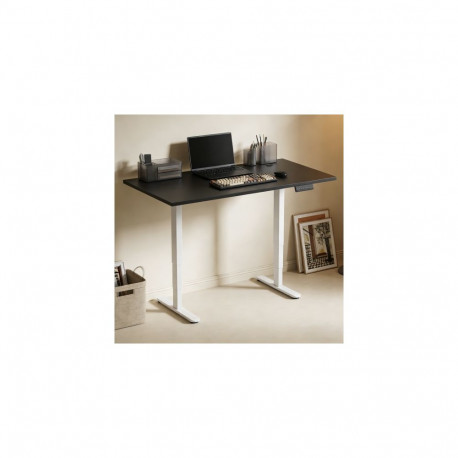Adjustable Height Table Up Up Bjorn II White, Table top M Black