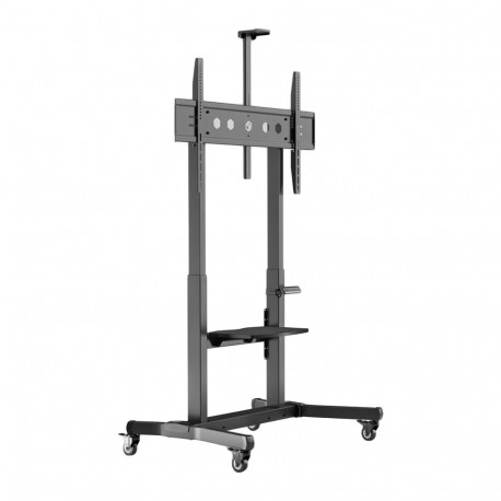 ONKRON Motorized mobile stand for TV or interactive panels 50"-100", up to 130kg, black