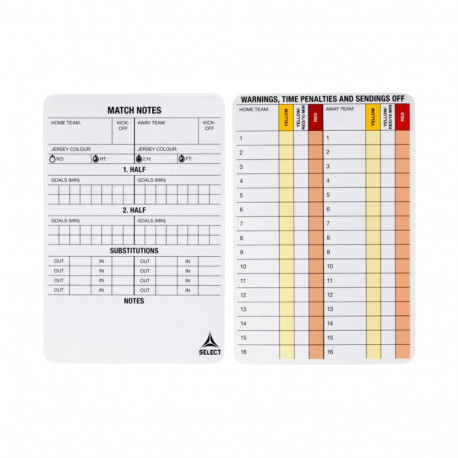 Select kohtuniku märkmelehtede komplekt 820017 20tk