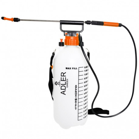 ADLER surveprits AD 6809 manuaalne 8L, valge, oranž