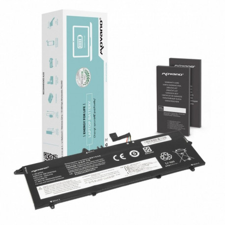 Battery L18C3PD2 for Lenovo ThinkPad T490s T495s T14s - 4650 mAh (54 Wh)