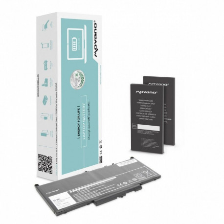 Battery J60J5 GG4FM MC34Y for Dell E7270 E7470 - 7200 mAh (55 Wh)