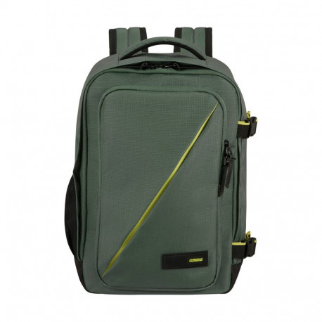 American Tourister seljakott Take2cabin S vabaaja taaskasutatud polüetüleentereftalaat (rPET), rohel