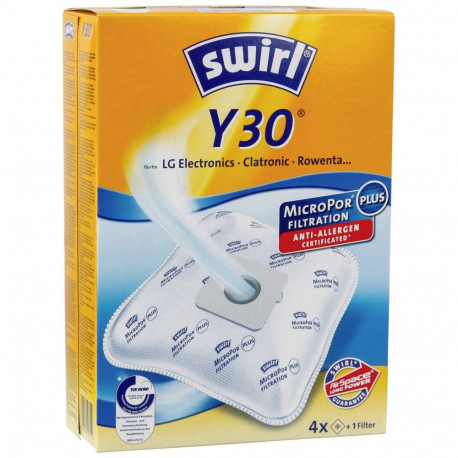 Staubsaugerbeutel Y 30 MicroPor (4 Beutel, 1 Abluftfilter)