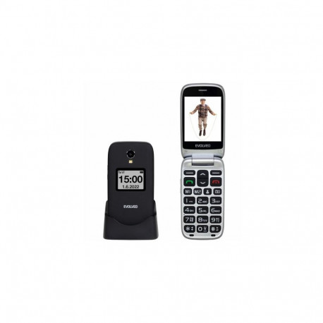 Evolveo EasyPhone FS 7.11 cm (2.8") 105 g Black Senior phone