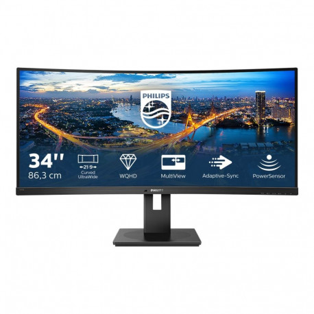 Philips | Curved UltraWide | 345B1C | 34  " | VA | WQHD | 21:9 | 100 Hz | 5 ms | 3440 x 1440 | 300  