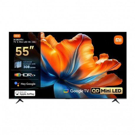 Xiaomi nutiteler S Mini LED 2026 55 Google TV 4K UHD, tumehall
