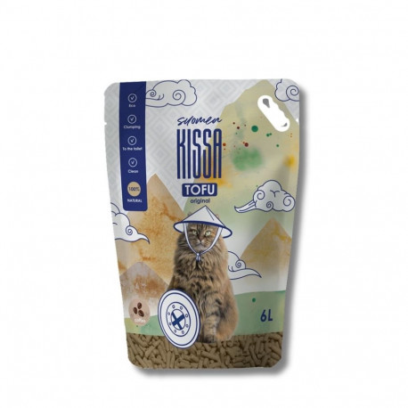 Suomen Kissa coffee-scented tofu cat litter 6L