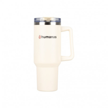 Humanas Viva Thermal Mug 1200 ml - Beige