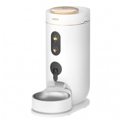 MOVA NutriPal 10 Ultra | Smart Automatic Pet Feeder | Capacity 4 L | White