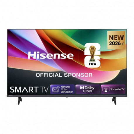 Hisense teler 40A4S 40 VIDAA Smart OS FHD, must