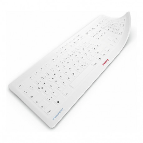 "Cherry Slipcover STREAM PROTECT MEMBRANE [DE] white 105 Tasten"