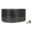 "Logitech WAVE KEYS FOR BUSINESS GRAPHITE"
