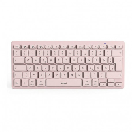 "inateck Keyboard BT QWERTZ pink"