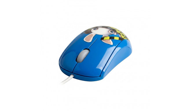 "SteelSeries wired Mouse ""Crazy Rabbits) blue"