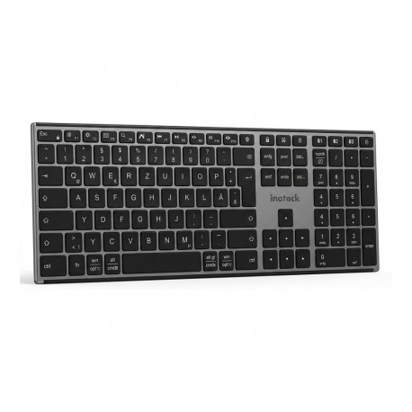 Inateck klaviatuur QWERTZ ergonoomiline, hall