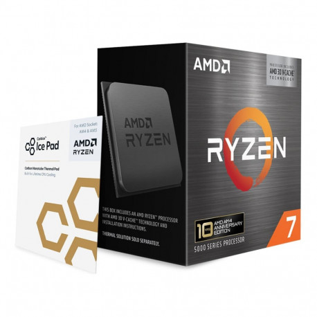 AMD protsessor Ryzen 7 5800X3D AM4 10. aastapäeva eriväljaanne 8xCore 16xThreads 4,5GHz 100MB 105W