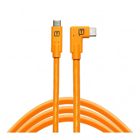 "Tools TetherPro USB-C auf USB-C rechter Winkel orange"