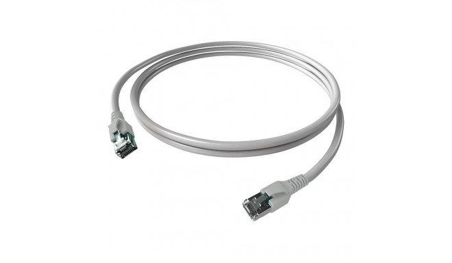 "EASYLAN FlexBoot Patchkabel Kat.6A S/FTP grau 0.5m"