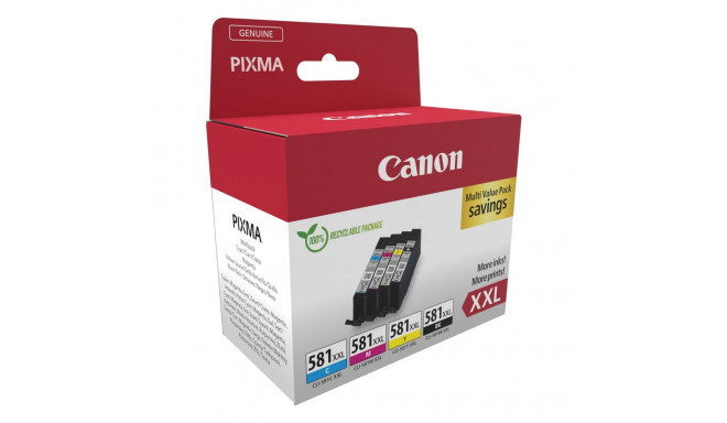 Canon tintakassetid CLI-581XXL 1998C006 originaalne multipakk