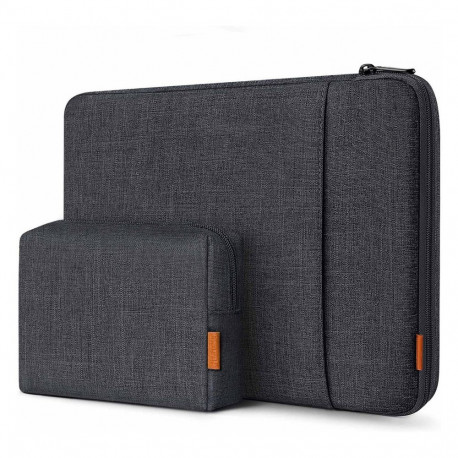 "inateck Laptoptasche 16"" Zubehörta. LB01006/S1 schwarzgrau"