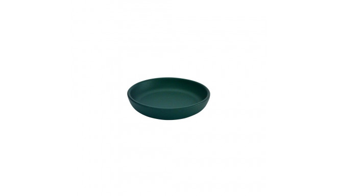 CERAMIC SAUCER TOSKANIA D13 BOTTLEGREEN