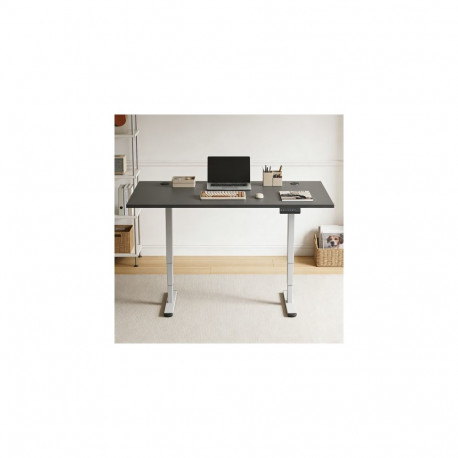 Adjustable Height Table Up Up Bjorn II Gray, Table top L Black