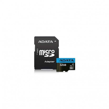 ADATA MEMORY MICRO SDHC 32GB W/ADAP./AUSDH32GUICL10A1-RA1