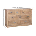 Kummut MONACO 129x40xH81cm