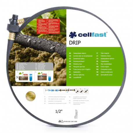 Cellfast kastmisvoolik Drip 1/2" 30m