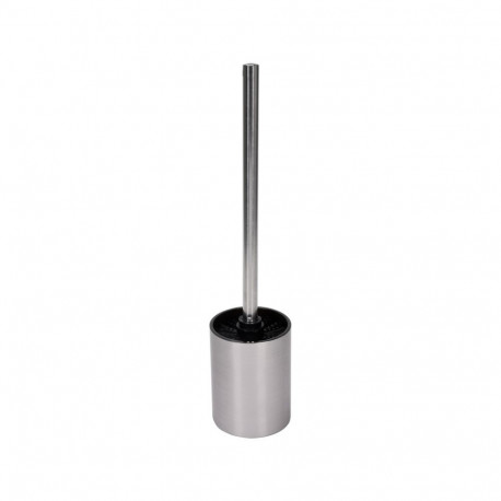 Fala toilet brush holder 69354, 85mm, 365mm, brushed steel, PS plastic, inox color, Nickel collectio