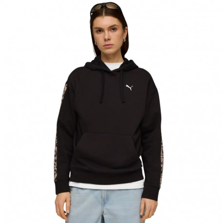 Bluza damska Puma ESS Graphic Animal Comfort Hoodie czarna 691822 01