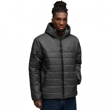 Puma meeste jope ESS kapuutsiga polsterdatud 685211 44, hall