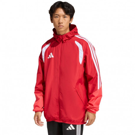Kurtka męska adidas Tiro 26 Competition All Weather czerwona KB0134