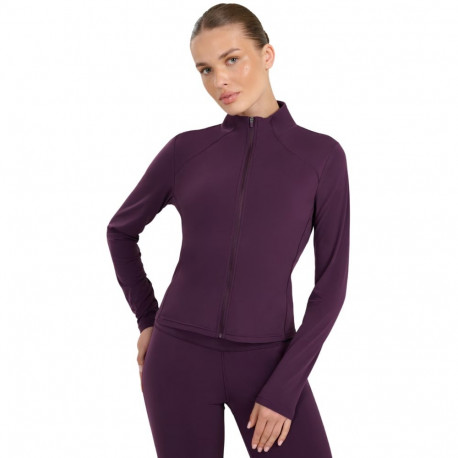 Bluza damska 4F F1873 ciemny fiolet 4FWAW25TSWSF1873 50S