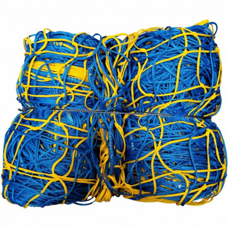 Netex jalgpallivõrk 7,5m x 2,5m sügavus 2m PE, neljavärviline
