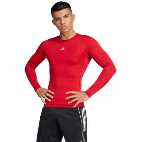 Adidas meeste pikkade varrukatega särk Techfit JP2926, punane