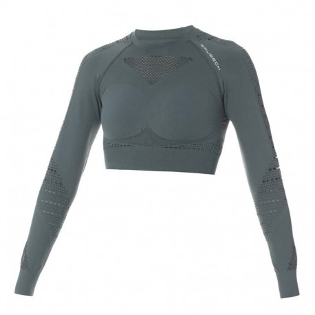 Brubeck naiste topp GYM LC10020, roheline