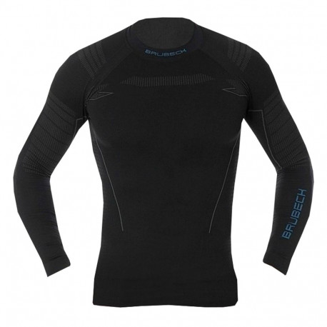 Bluza termoaktywna dla dzieci Brubeck Thermo czarna LS13640