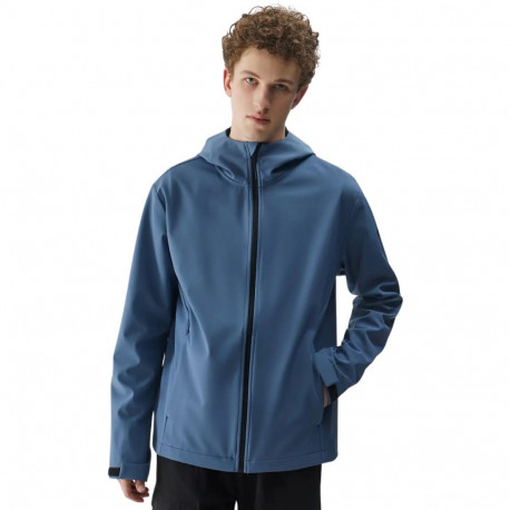 4F meeste softshell-jope M324 4FWSS25TSOFM324 32S, denim