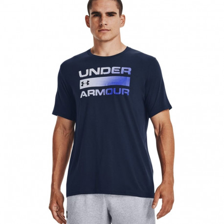 Under Armour meeste lühikeste varrukatega särk Team Issue Wordmarsk SS 1329582 408, tumesinine