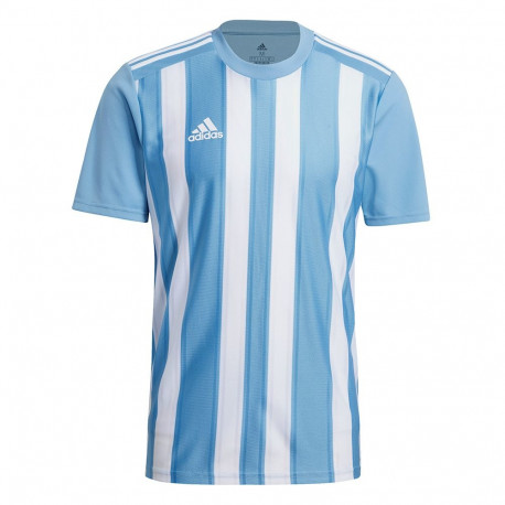 Koszulka męska adidas Striped 21 Jersey niebiesko-biała GN5845