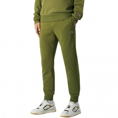 Champion meeste püksid Rib Cuff 220301 GS573, oliiviroheline