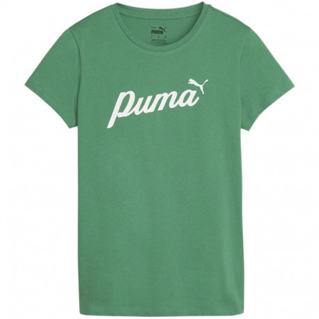 Puma naiste t-särk ESS+Script 679315 86, roheline