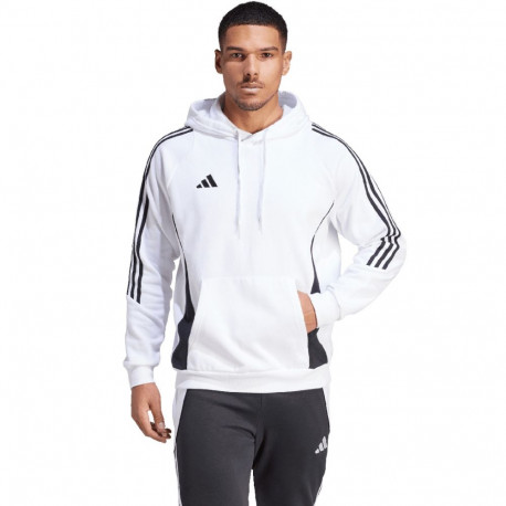 Adidas meeste kapuutsiga pusa Tiro 24 Sweat IR7547, valge