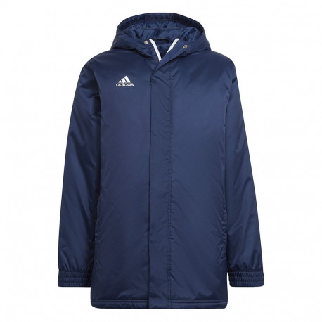 Kurtka dla dzieci adidas Entrada 22 Stadium Jacket granatowa HG6298